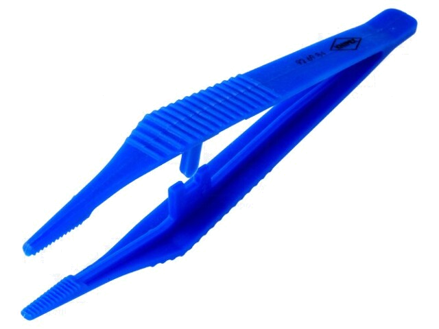 Pincet; 130mm; De vorm van de punt: trapeziumvormige; 5g Pincet; 130mm; De vorm van de punt: trapeziumvormige; 5g
